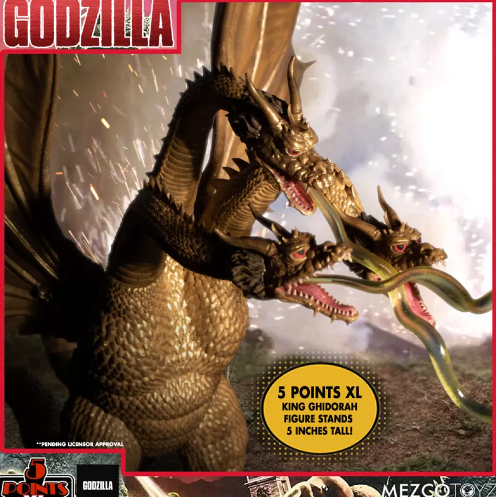 Mezco Godzilla: Destroy All Monsters (1968) - Round 2 Boxed Set* Action Figures