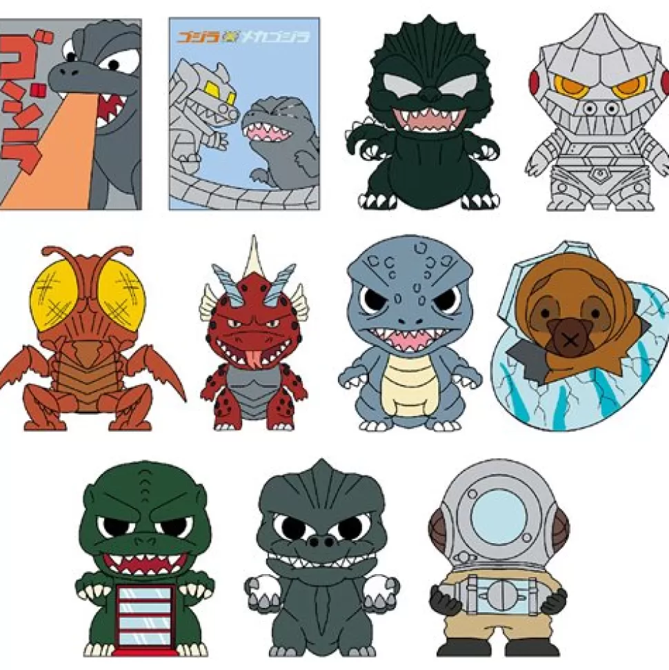 Monogram Godzilla Figural Bag Clip Series 4* Blind Bags/Boxes