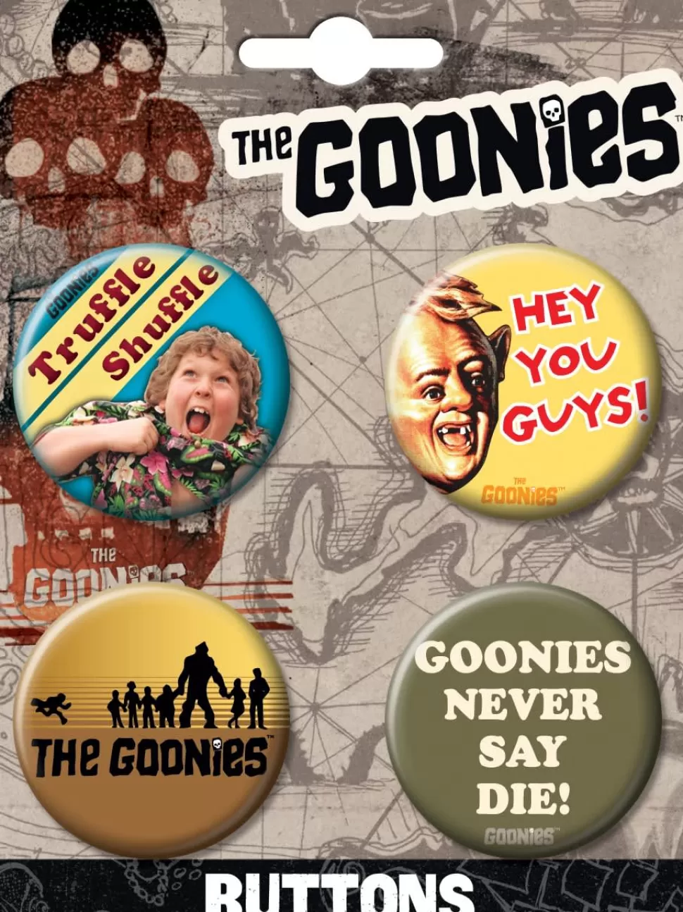 AtaBoy Goonies 4 Button Set* Buttons