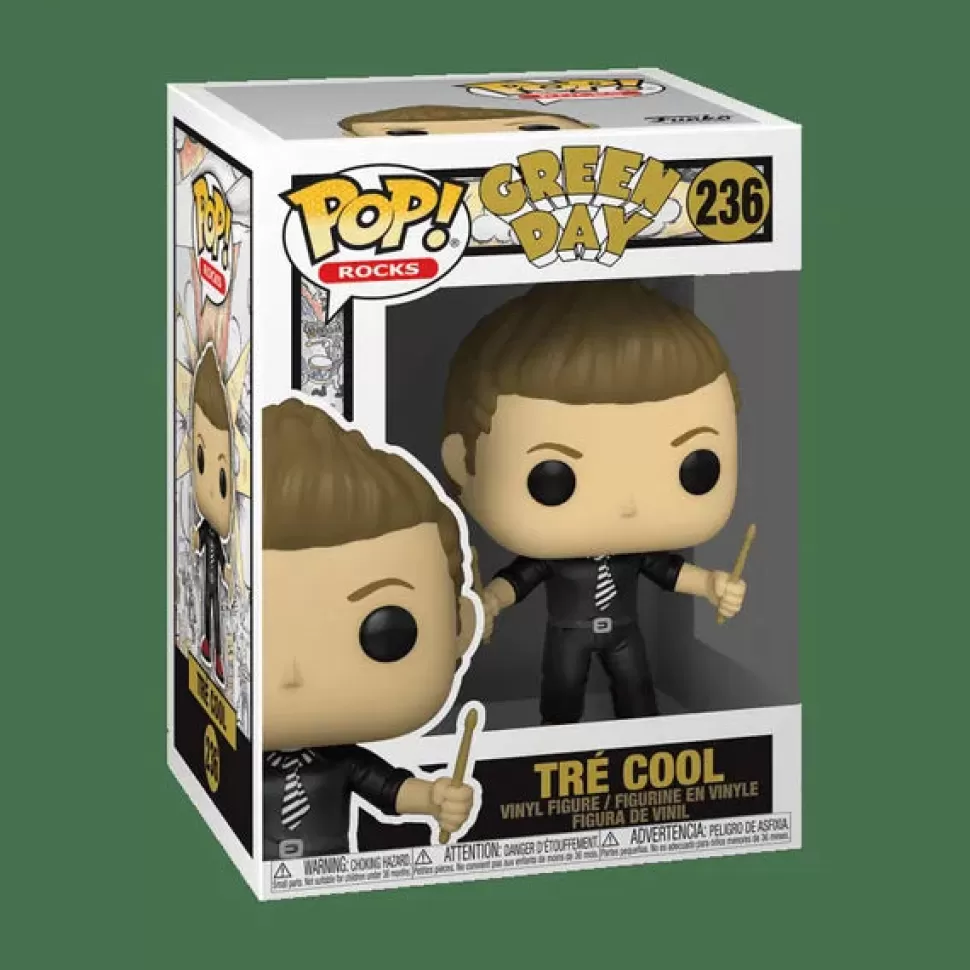 Funko Green Day Tre Cool Pop* Vinyl Figures