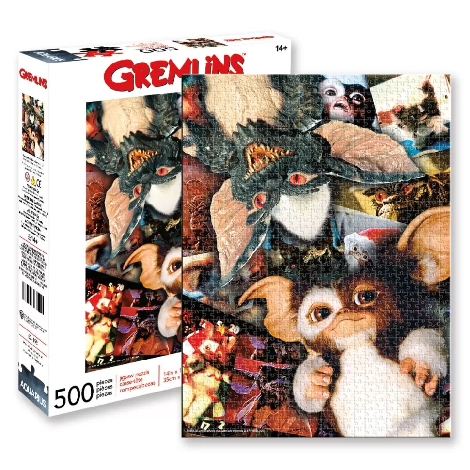 Aquarius Gremlins Collage 500-Piece Puzzle* Puzzles And Games