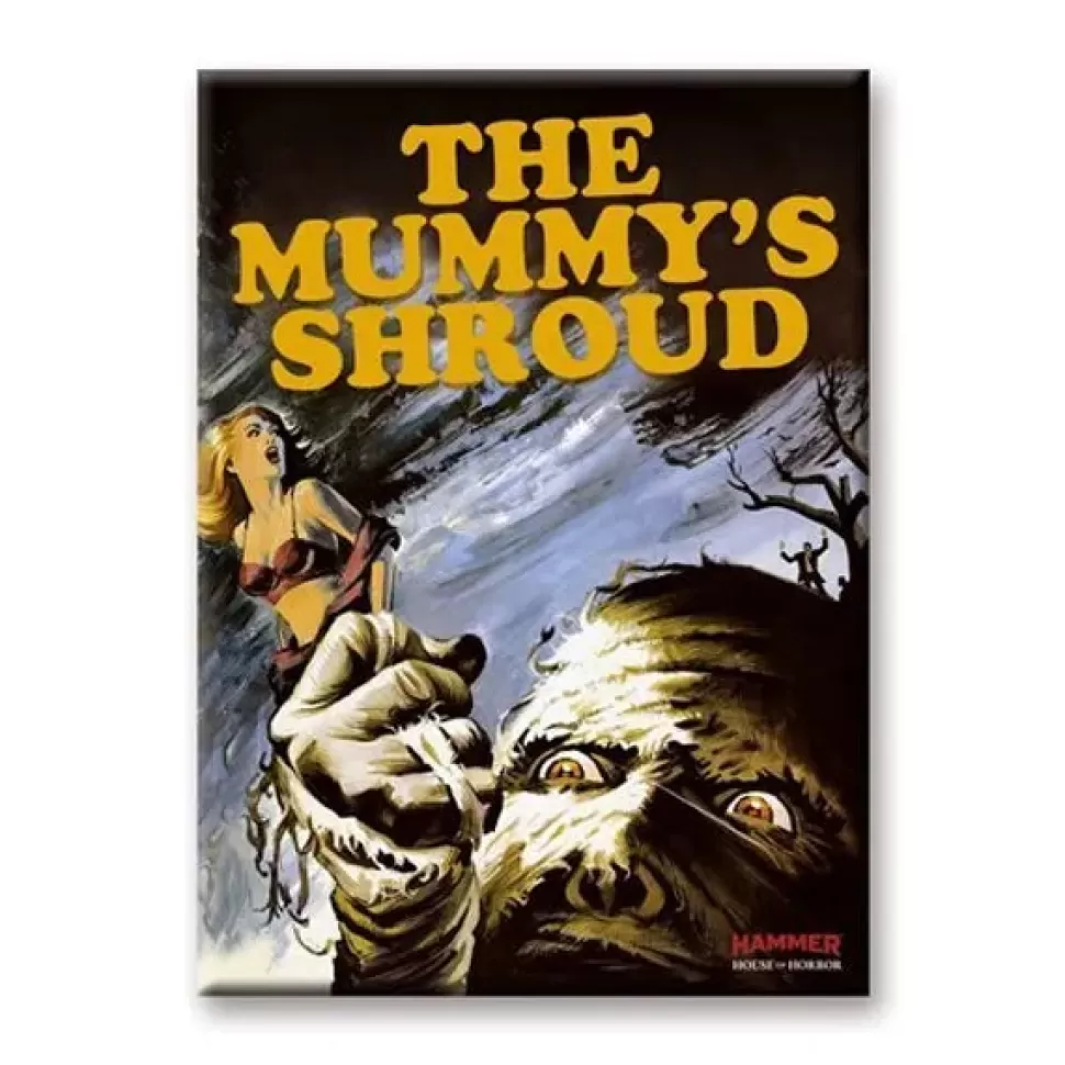 AtaBoy Hammer Horror The Mummy Grab Flat Magnet* Magnets