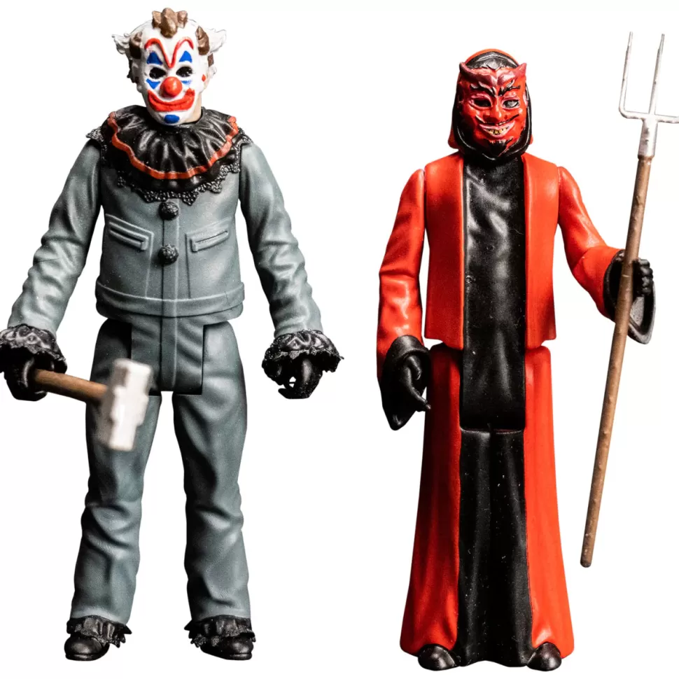 Trick Or Treat Studios Haunt- Clown & Devil - 3.75" Figure 2 Pack* Action Figures