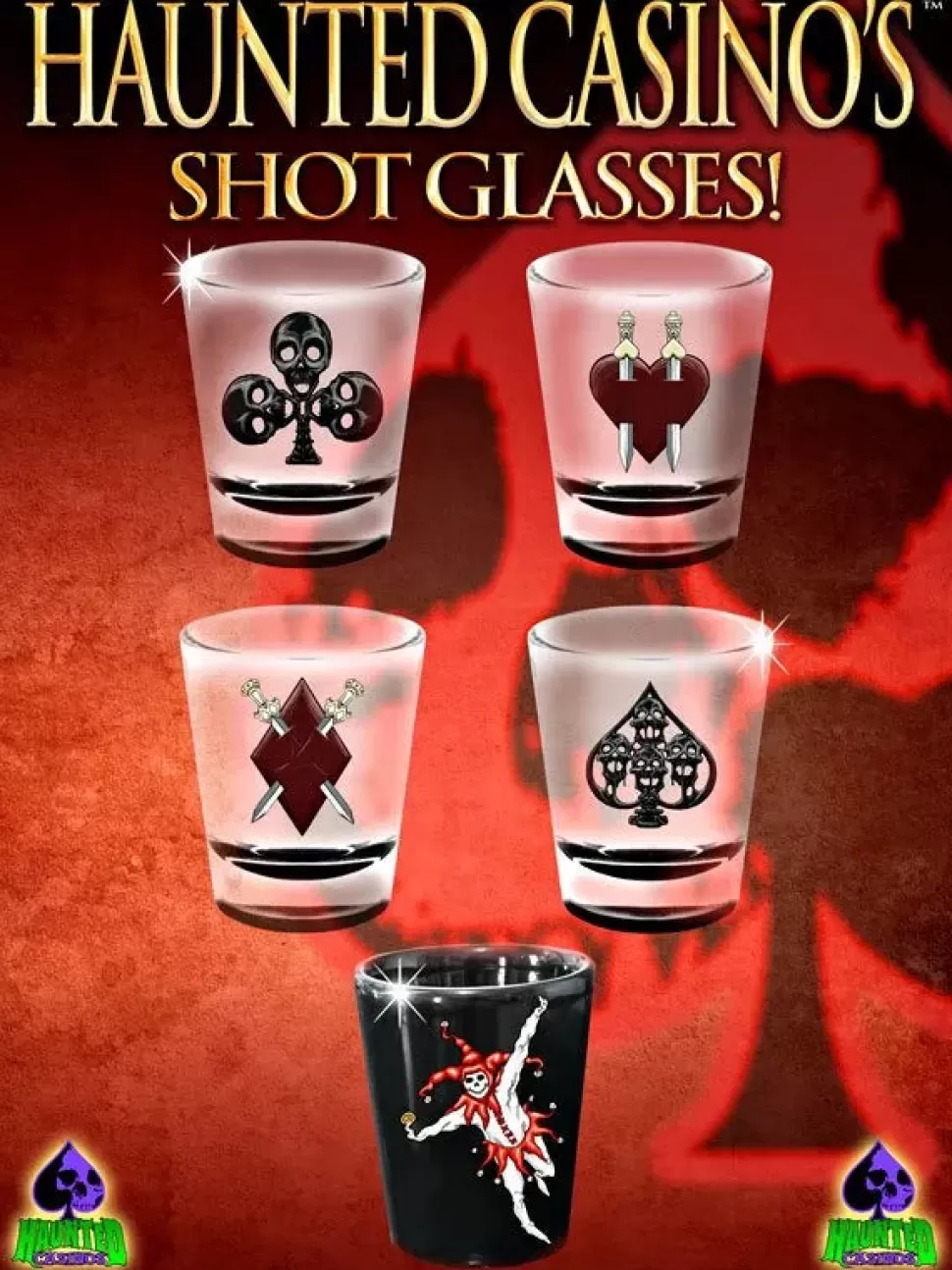 Full Moon Features Haunted Casino Shot Glass* Drinkware