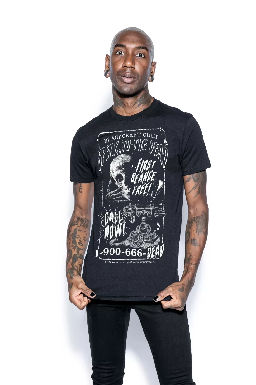 Blackcraft Cult Hello, Death Speaking Shirt* Unisex Shirts