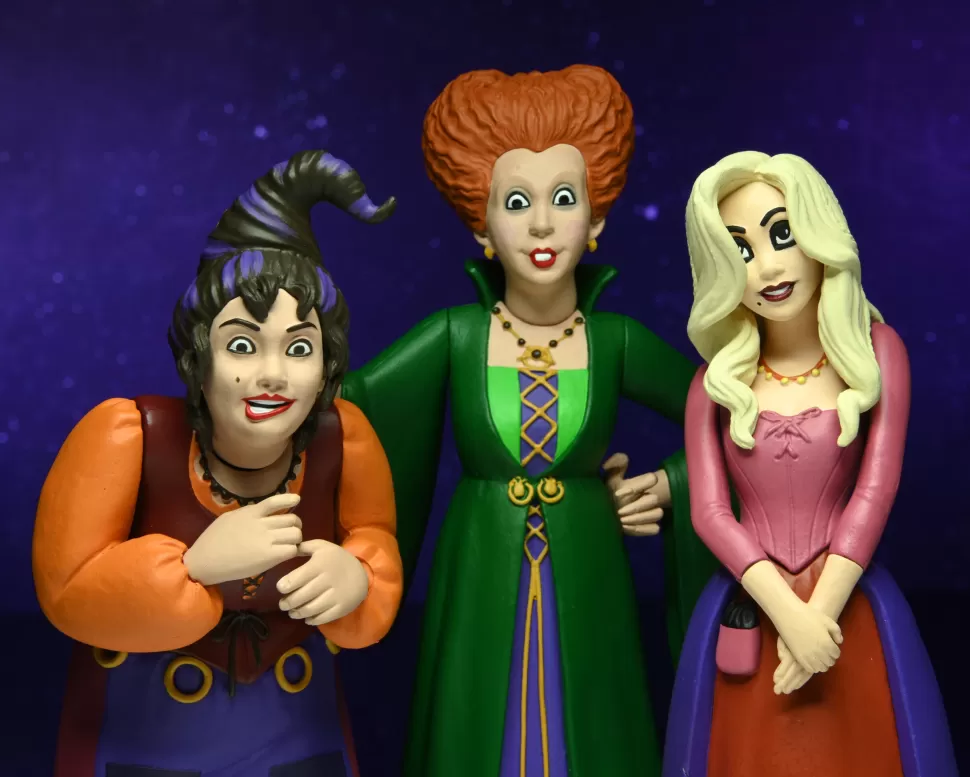 NECA Hocus Pocus – Sanderson Sisters – Toony Terrors 6" Scale Action Figures - 3-Pack* Action Figures