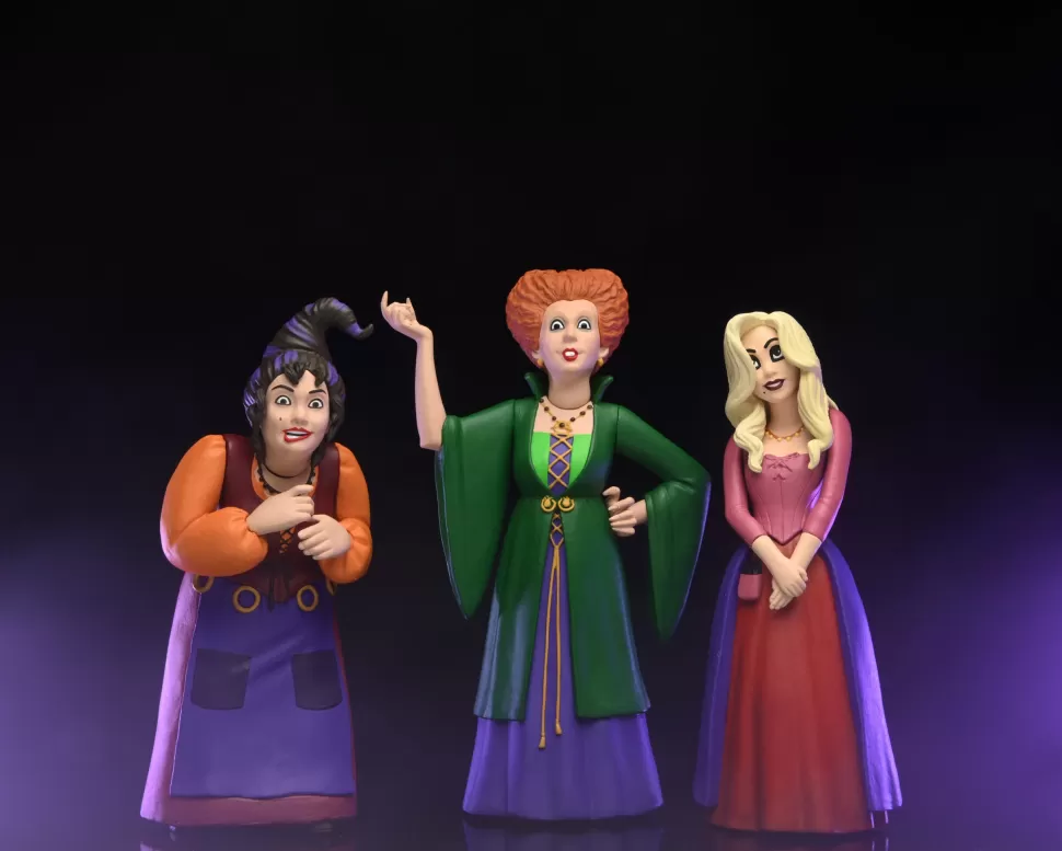 NECA Hocus Pocus – Sanderson Sisters – Toony Terrors 6" Scale Action Figures - 3-Pack* Toony Terrors