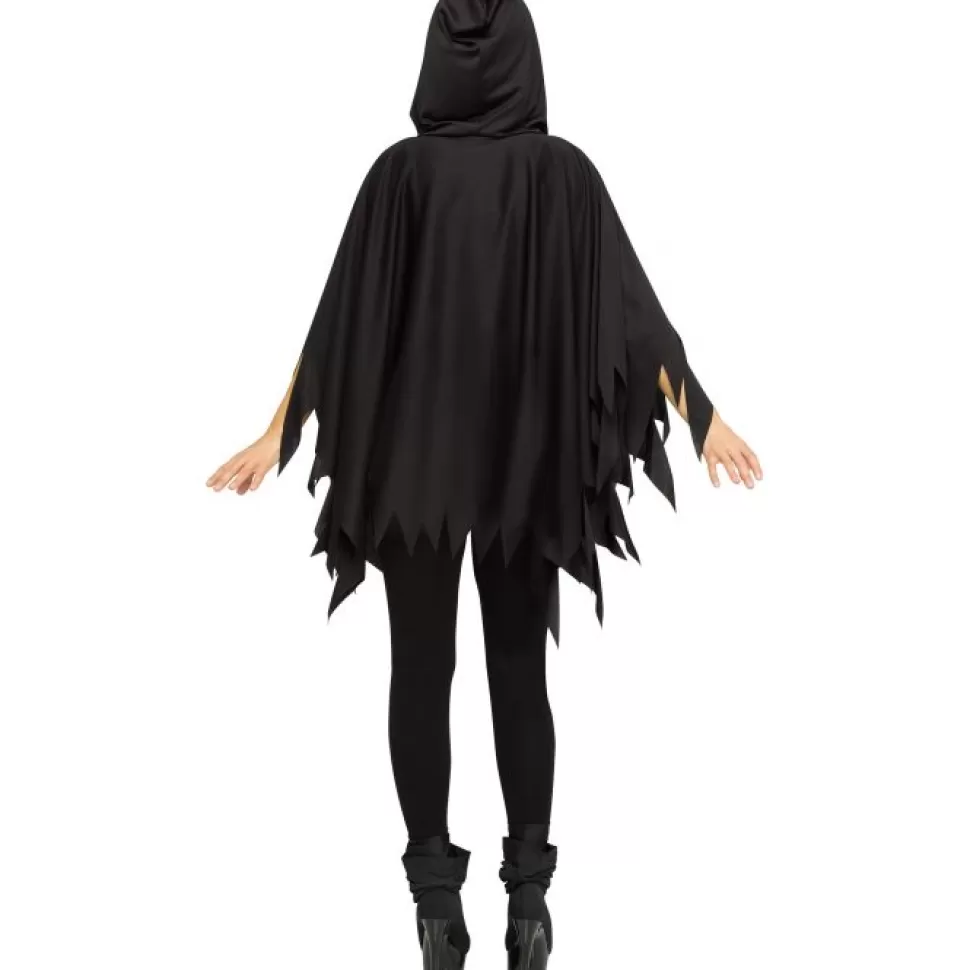 Fun World Hooded Ghost Face® Poncho - Adult* Women'S Shirts