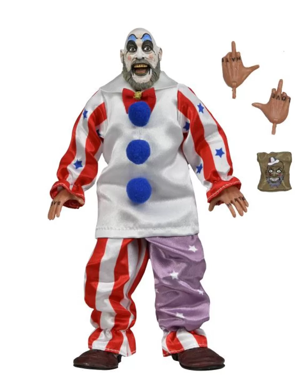NECA House Of 1000 Corpses 20Th Anniversary Captain Spaulding Clothed Figure* Action Figures