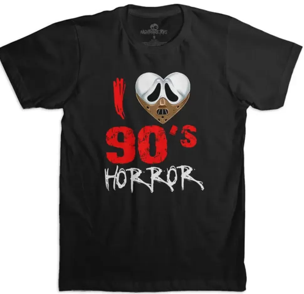 Trust Print Shop I Love 90S Horror Shirt* Unisex Shirts