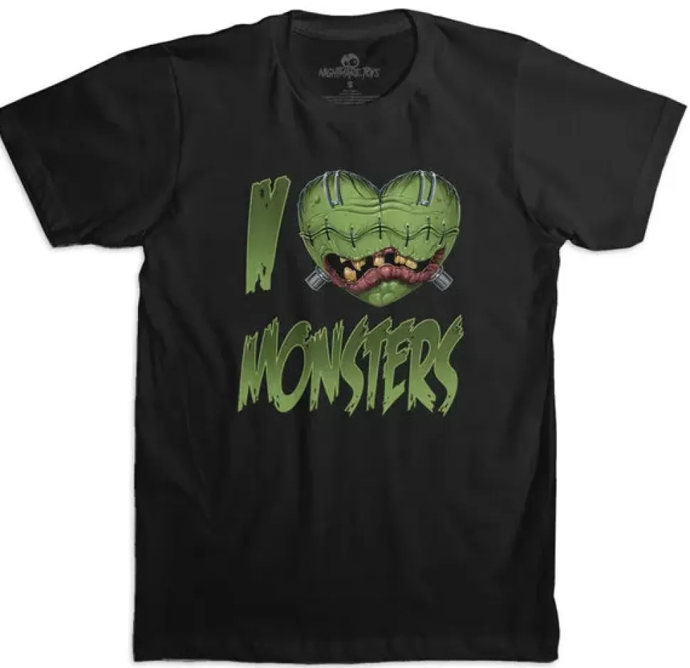 Trust Print Shop I Love Monsters Shirt* Unisex Shirts