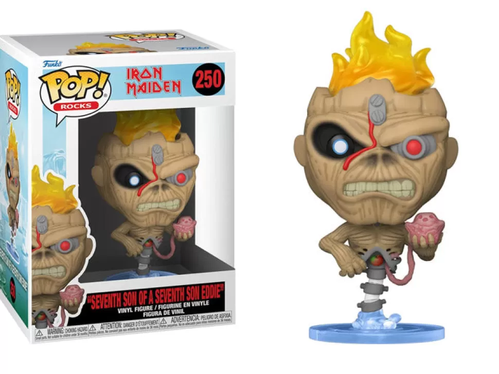 Funko Iron Maiden Eddie (Seventh Son Of Seventh Son) - Pop! Rocks* Action Figures