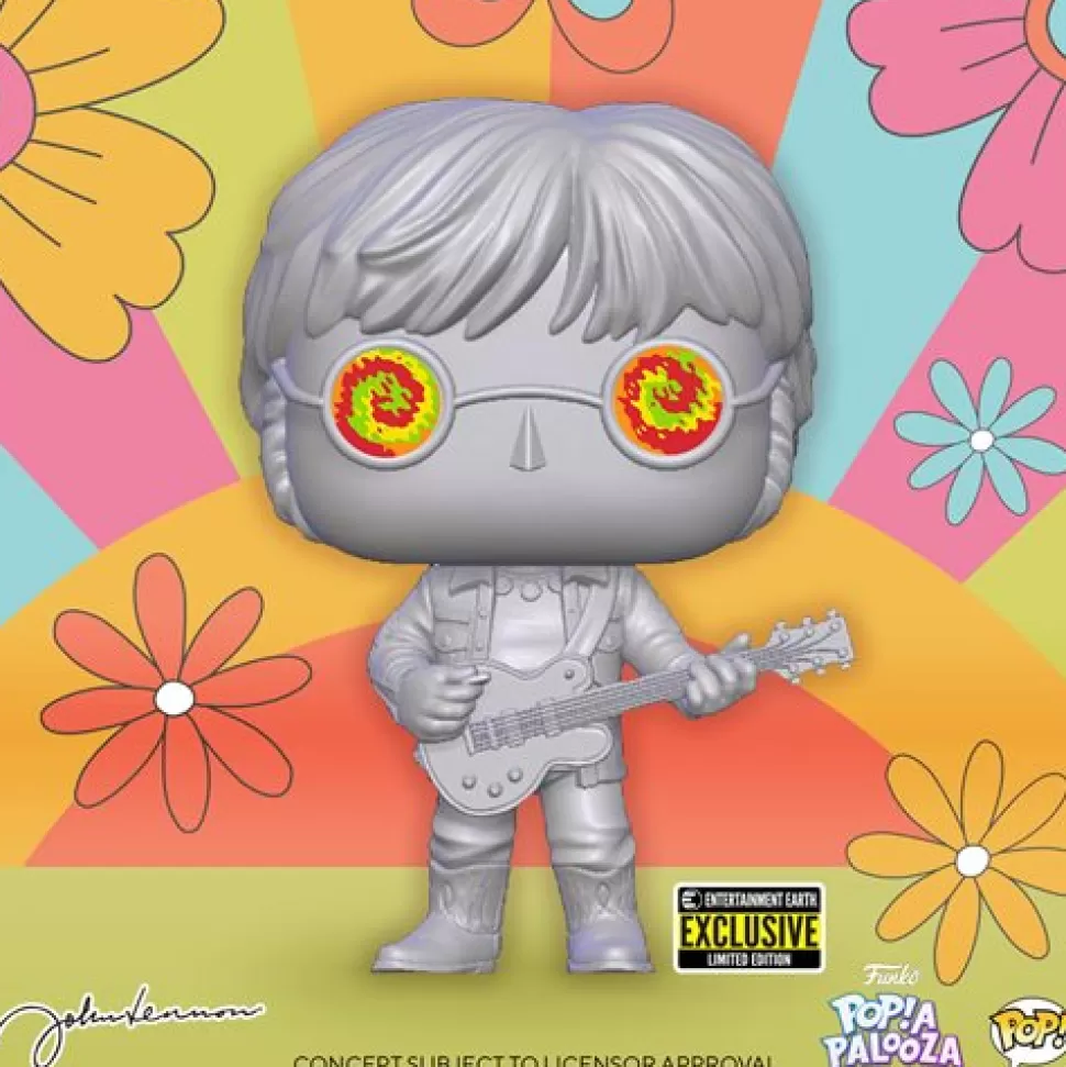 Entertainment Earth John Lennon With Psychedelic Shades Pop! Vinyl Figure - Exclusive* Funko Pop!