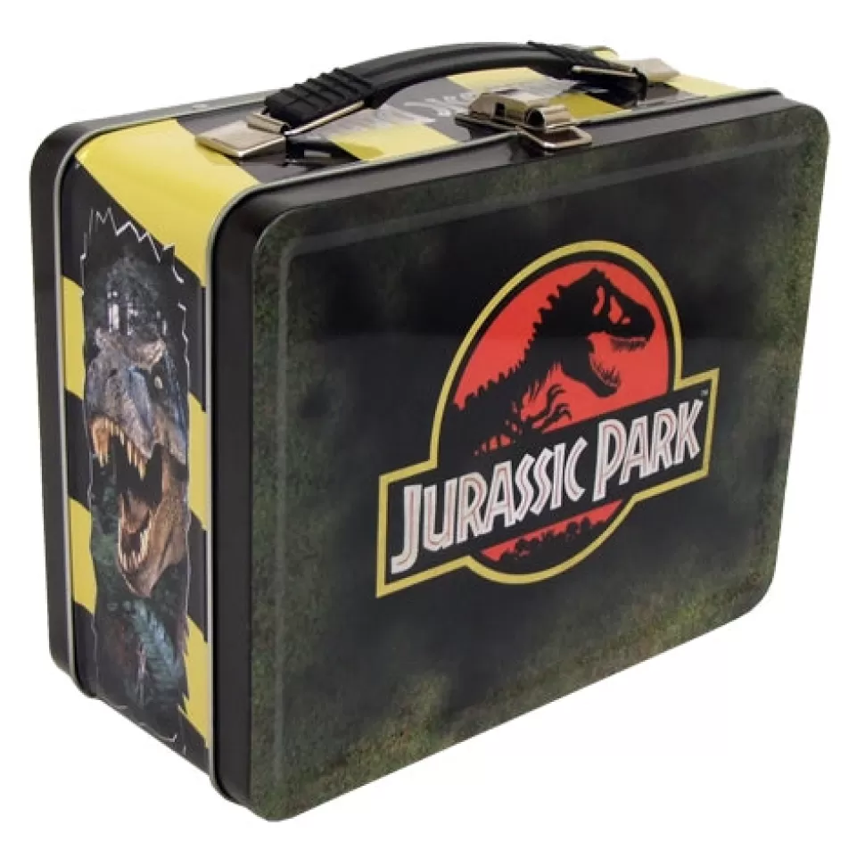 Factory Entertainment Jurassic Park Lunch Box Tin Tote* Lunch Boxes