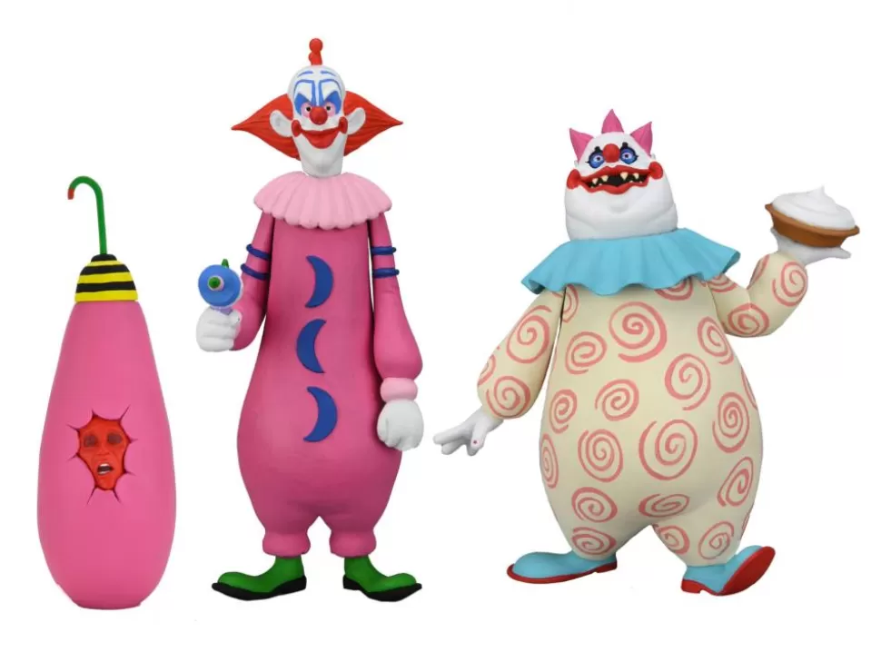 NECA Killer Klowns From Outer Space Toony Terrors Slim & Chubby Two-Pack* Toony Terrors