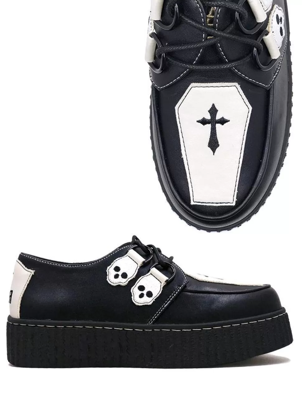 Strangecvlt Krypt Coffin Black* Shoes