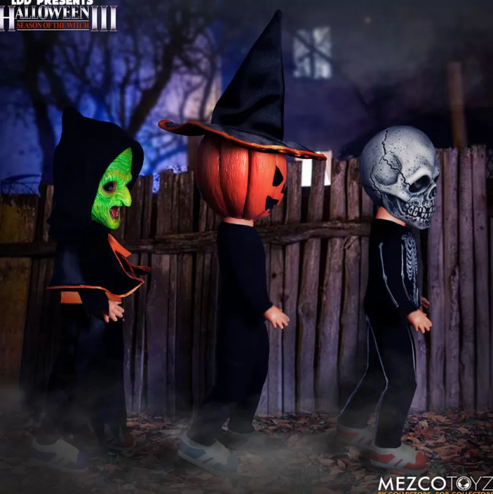 Mezco Ldd - Halloween Iii: Season Of The Witch Trick-Or-Treaters Boxed Set* Dolls