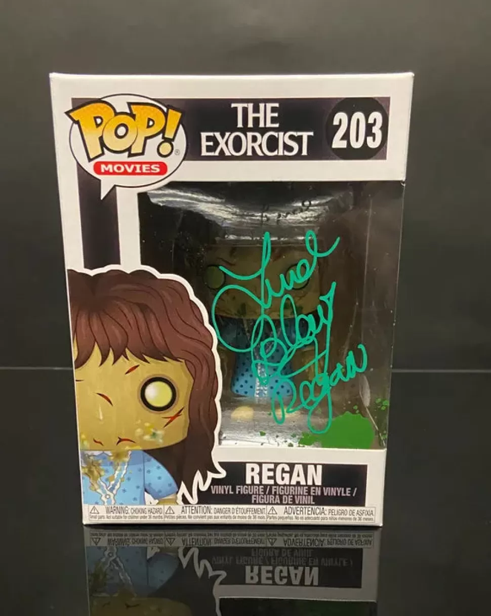Nightmare Toys Linda Blair Signed Regan The Exorcist Funko Pop Figure Autograph Jsa Coa* Funko Pop!