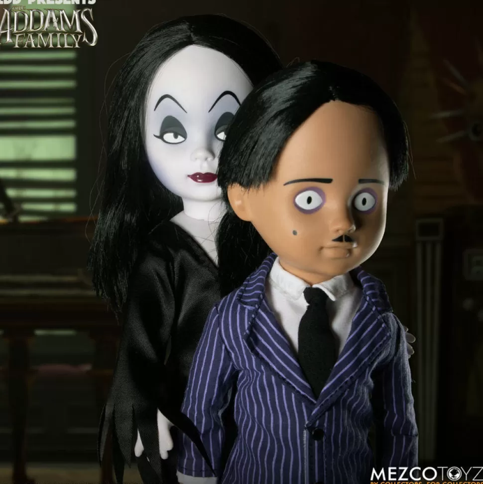 Mezco Living Dead Dolls Presents Gomez And Morticia* Dolls