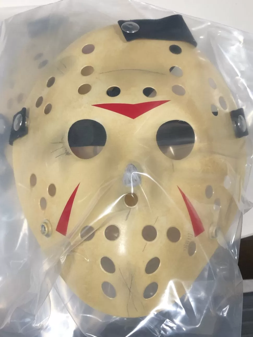 Machete Man Customs - Part 3 Yellow Hockey Mask* Jason Hockey Masks