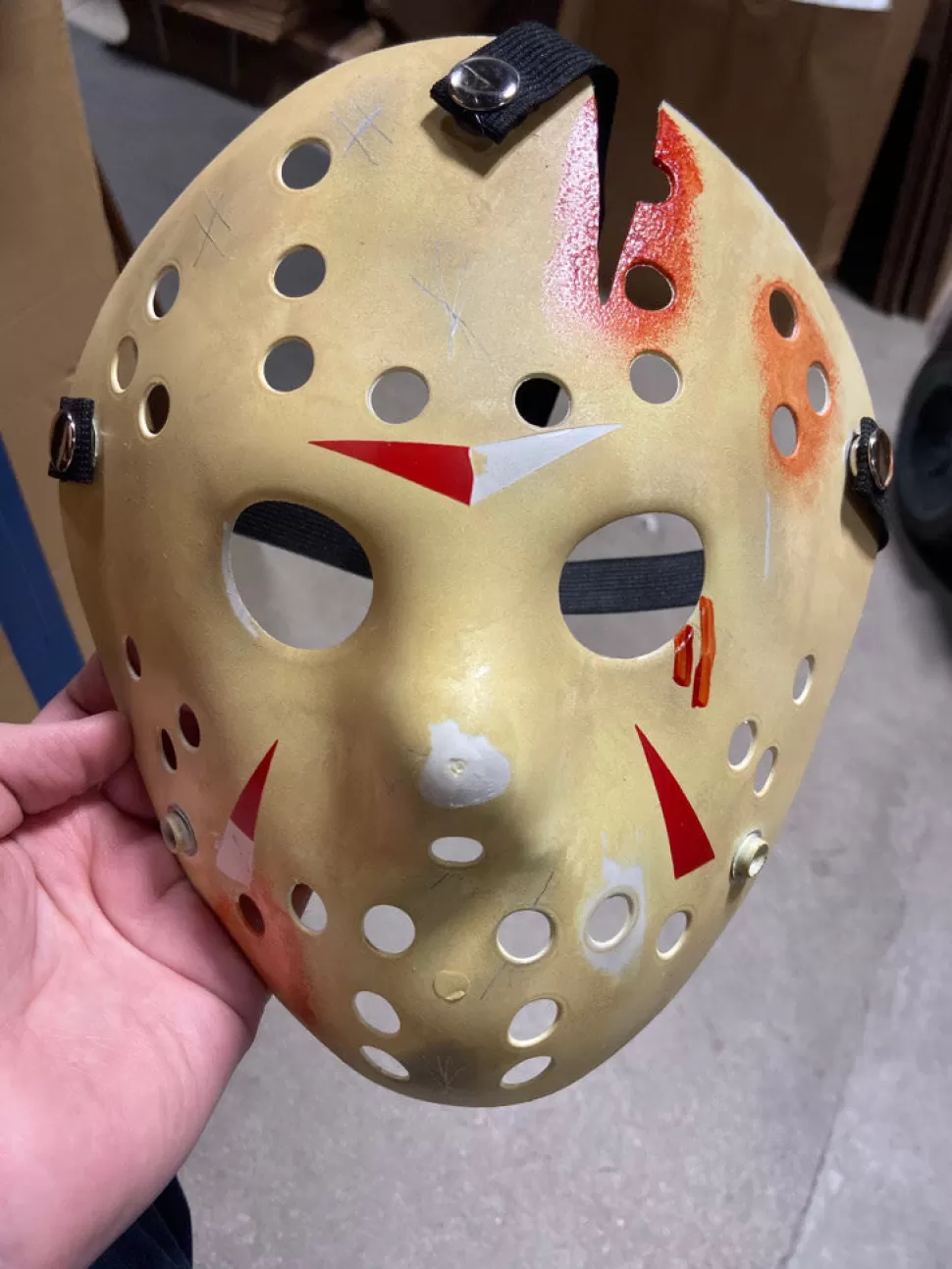 Machete Man Customs - Part 5 Hallucination Hockey Mask* Jason Hockey Masks