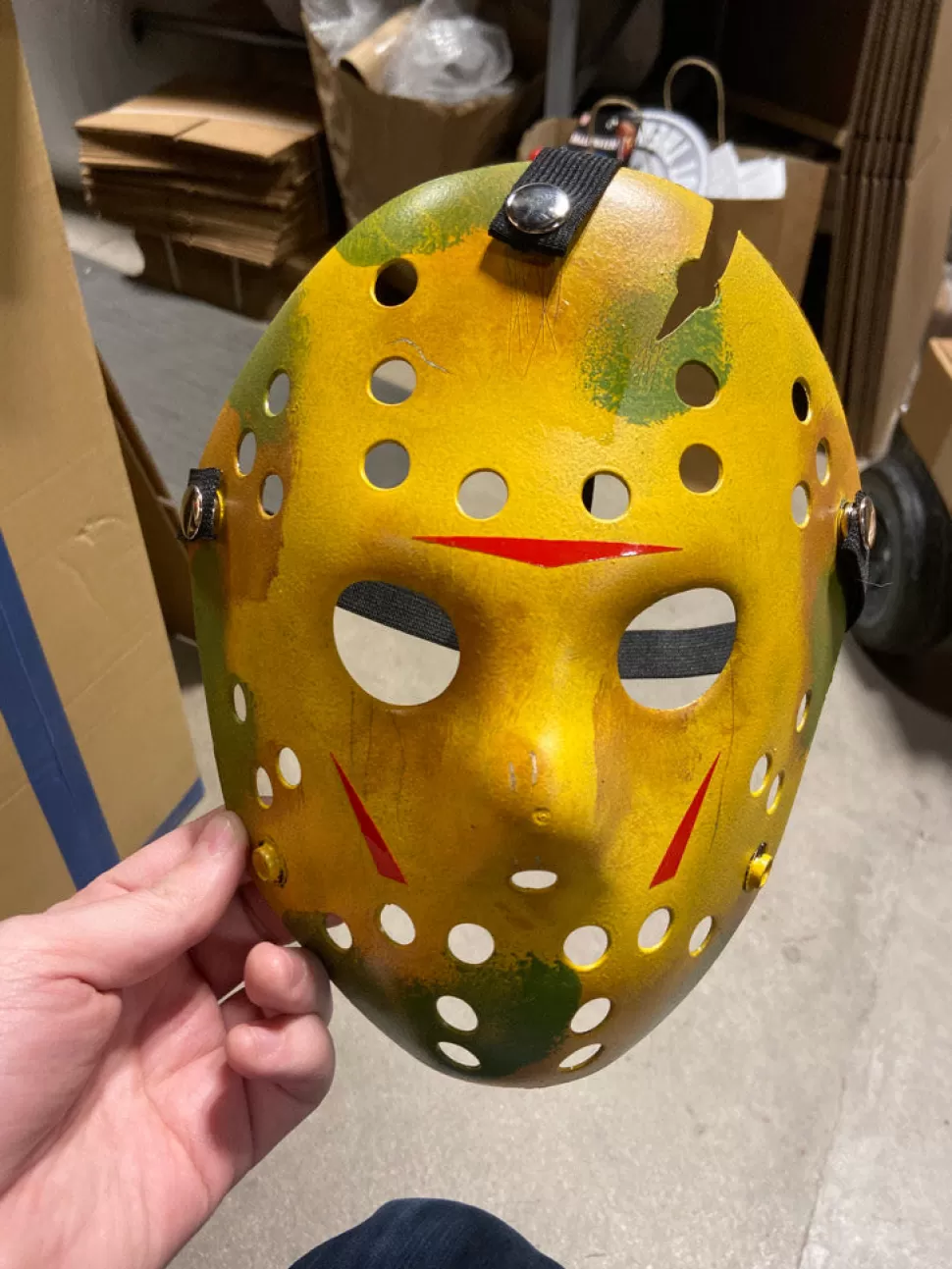 Machete Man Customs - Part 8 Toxic Hockey Mask* Masks