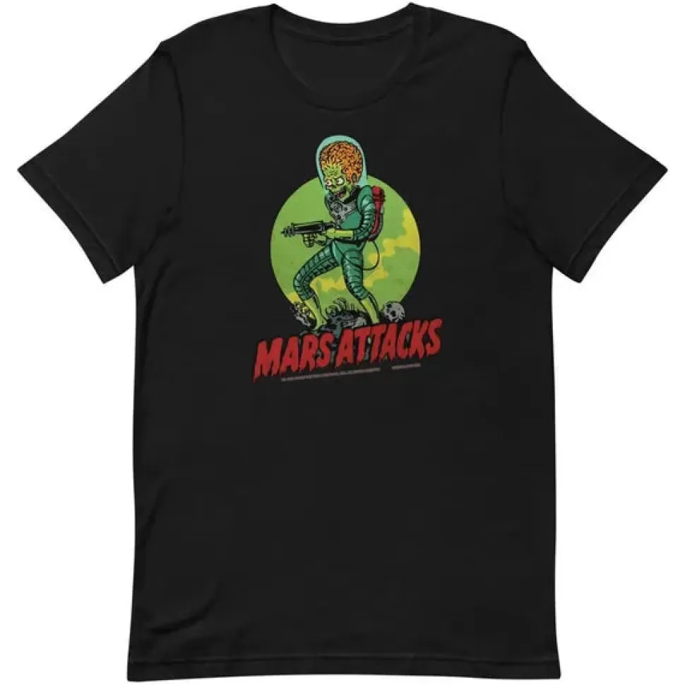 Retro-A-Go-Go Mars Attacks Death Trooper Essential Unisex T-Shirt* Unisex Shirts