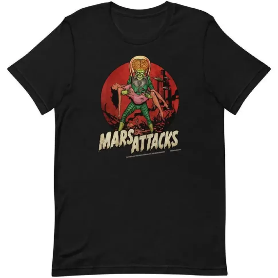 Retro-A-Go-Go Mars Attacks Victim Essential Unisex T-Shirt* Unisex Shirts