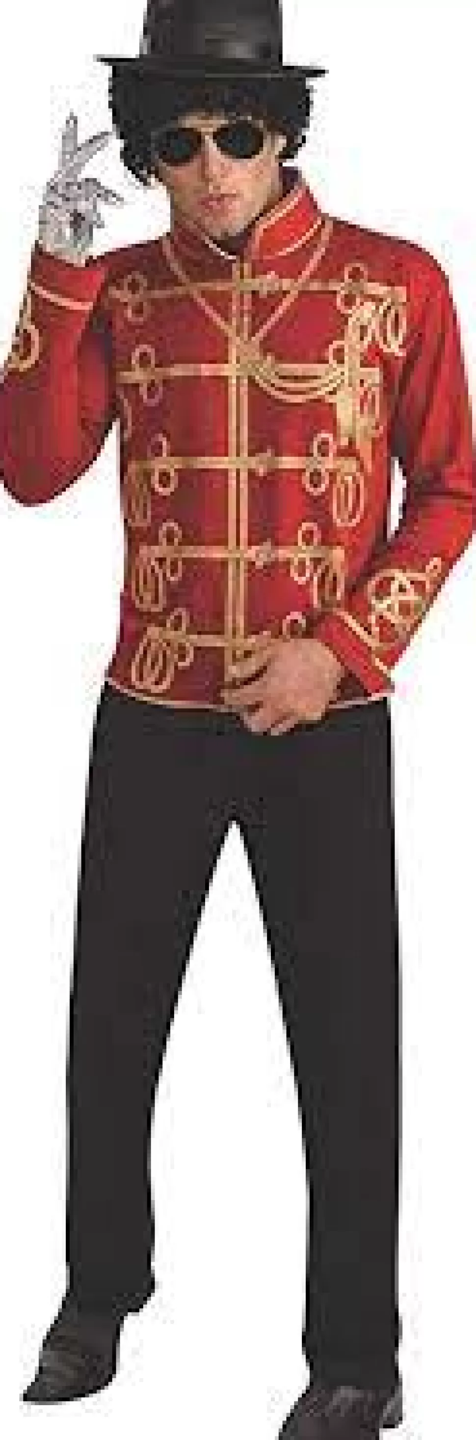 Rubies Michael Jackson Red Military Jacket Costume Men'S* Clearance Costumes