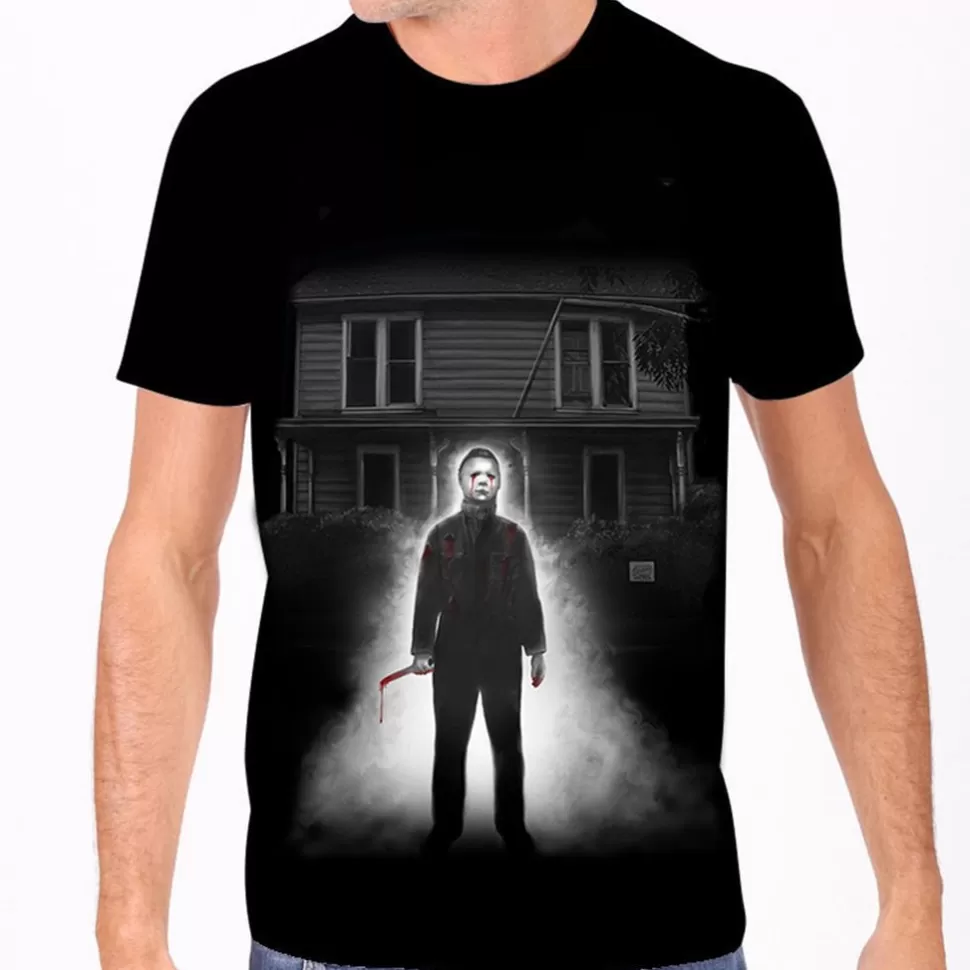 Rock Rebel Michael Myers' House Men'S Tee* Unisex Shirts