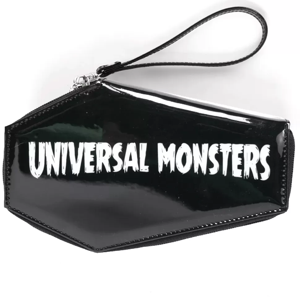 Rock Rebel Monster Collage Coffin Wallet* Bags, Purses, And Wallets