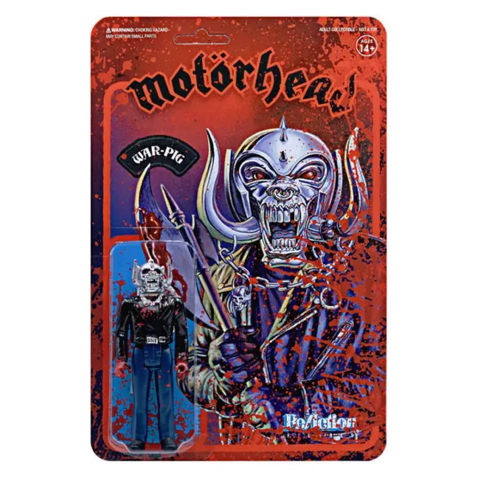 Super 7 Motorhead Reaction Figure - Warpig (Bloody)* Reaction Figures