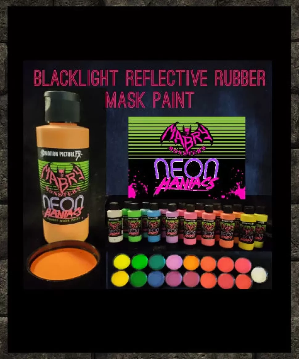 Motion Picture FX Neon Maniacs Rubber Mask Paint - 2 Oz.* Mask Paint