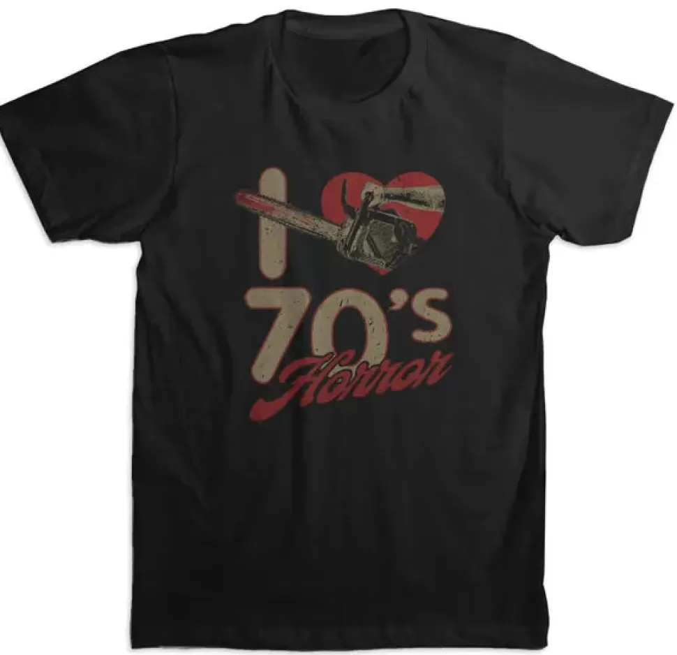 Trust Print Shop Nightmare Toys - I Love 70S Horror Shirt* Unisex Shirts