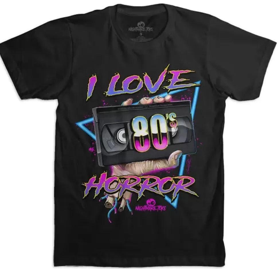 Trust Print Shop Nightmare Toys - I Love 80S Horror Shirt* Unisex Shirts