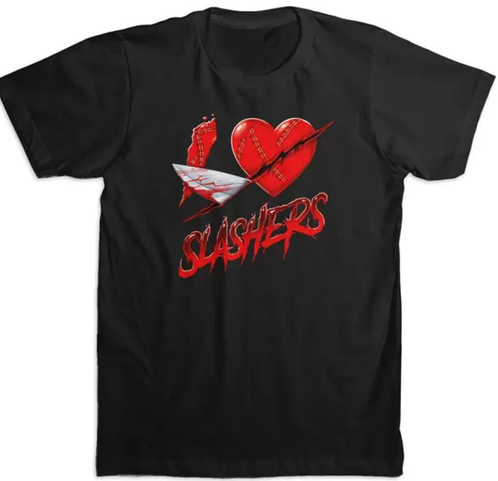 Trust Print Shop Nightmare Toys - I Love Slashers Shirt* Unisex Shirts