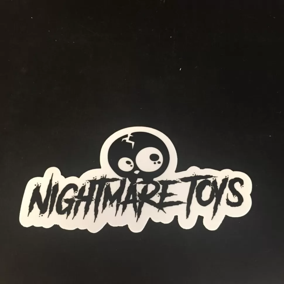 Nightmare Toys Logo Sticker (Large Size)* Stickers