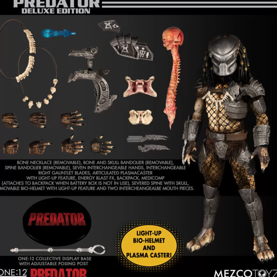 Mezco One:12 Collective Predator - Deluxe Edition* Action Figures