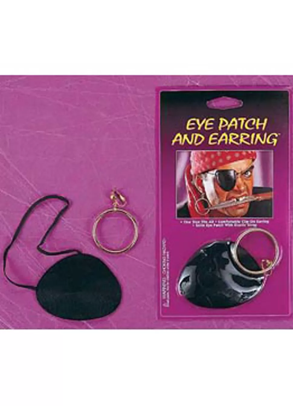 Rubies Pirate Earring & Eye Patch* Clearance Costumes