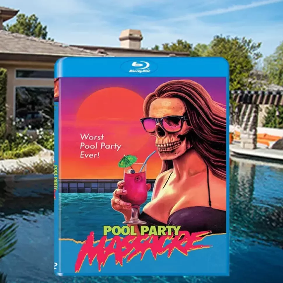 Drew Marvick Pool Party Massacre Blu-Ray* Movies