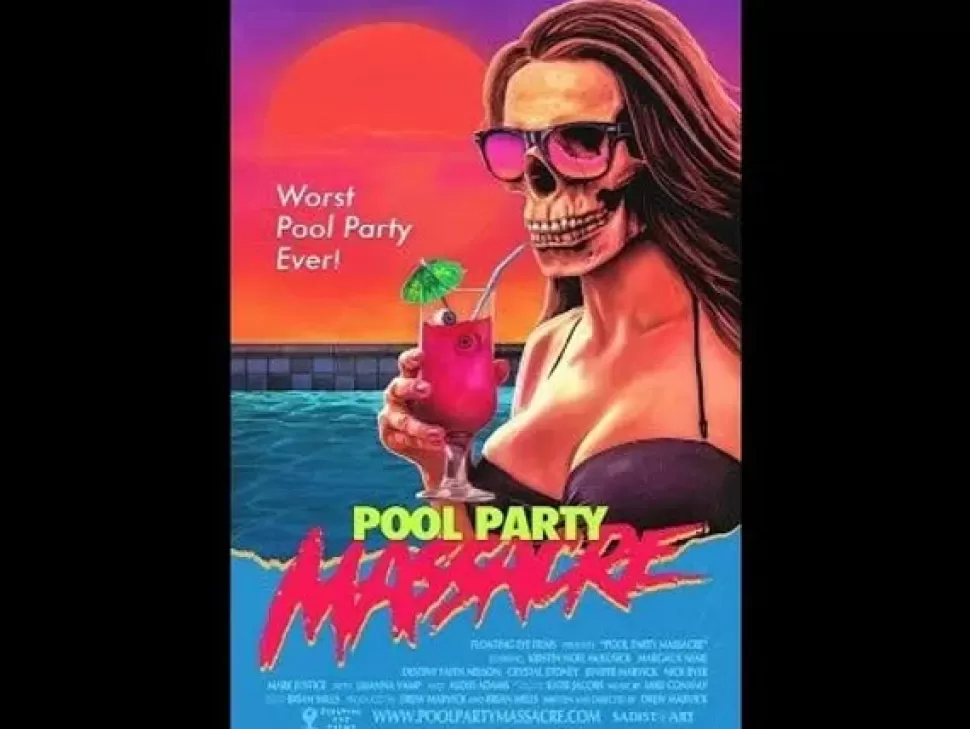 Drew Marvick Pool Party Massacre Dvd* Movies