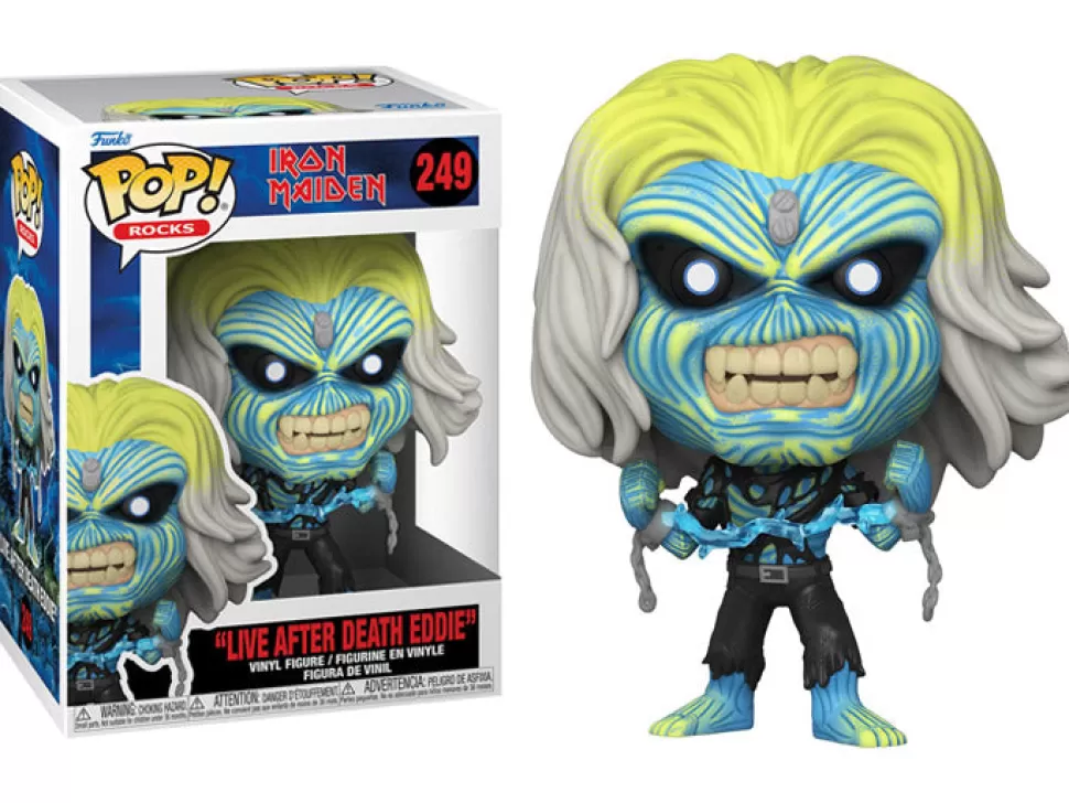 Funko Pop! Rocks: Iron Maiden - Eddie (Live After Death)* Vinyl Figures