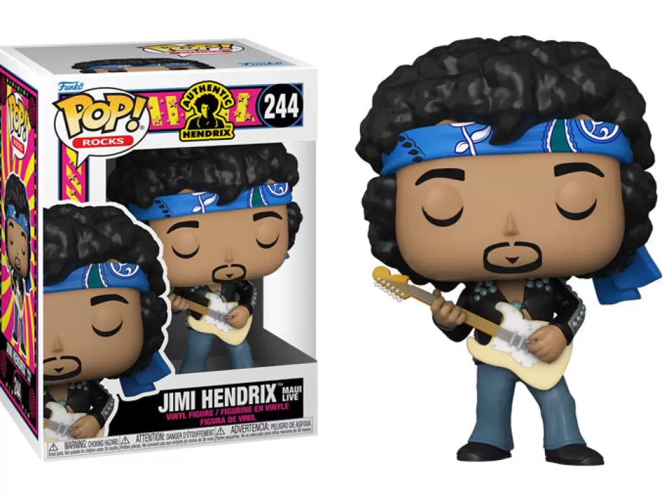 Funko Pop! Rocks: Jimi Hendrix (Live In Maui Jacket)* Vinyl Figures