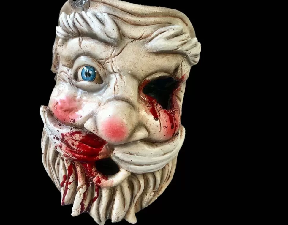 Lord Grimley Psycho Santa - Nightmares Of Christmas - Half Mask* Masks