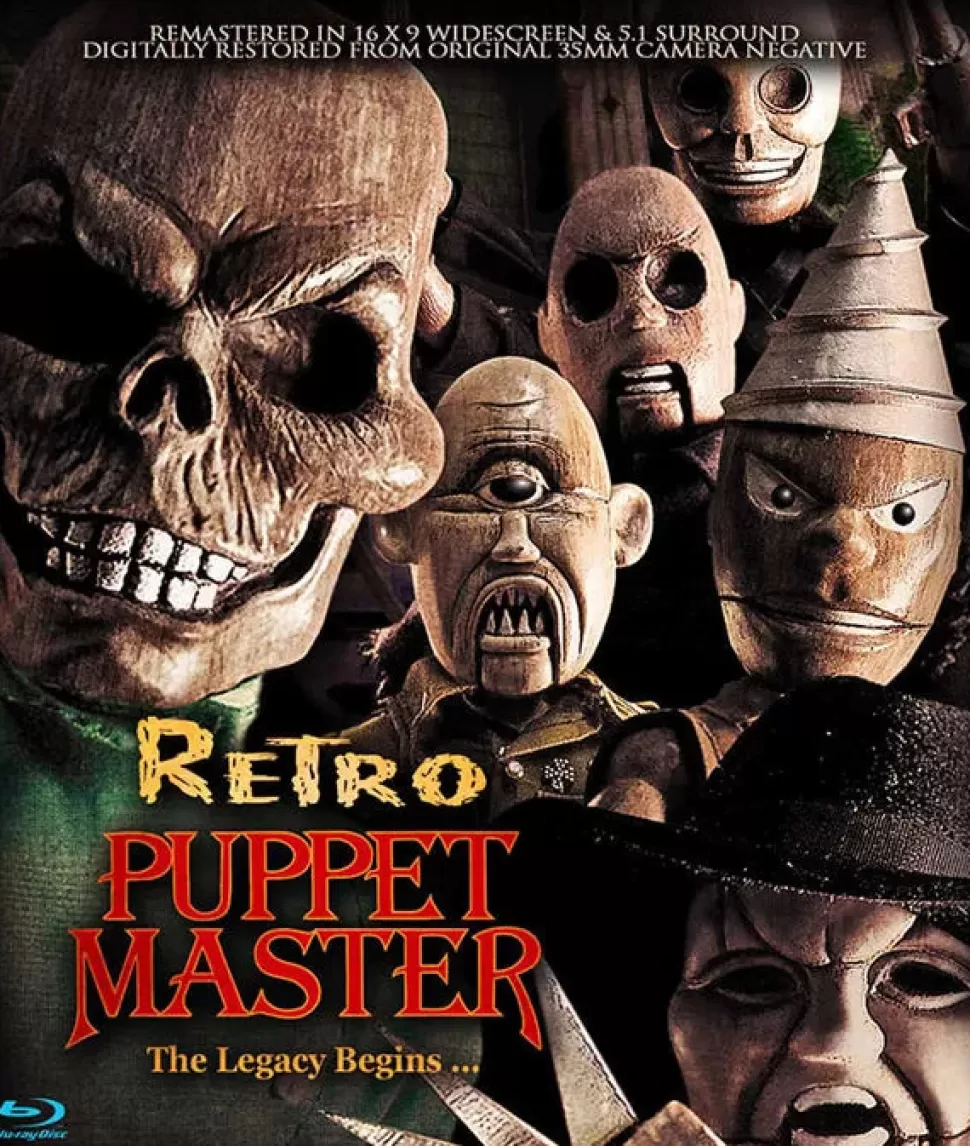 Full Moon Retro Puppet Master Blu-Ray* Movies