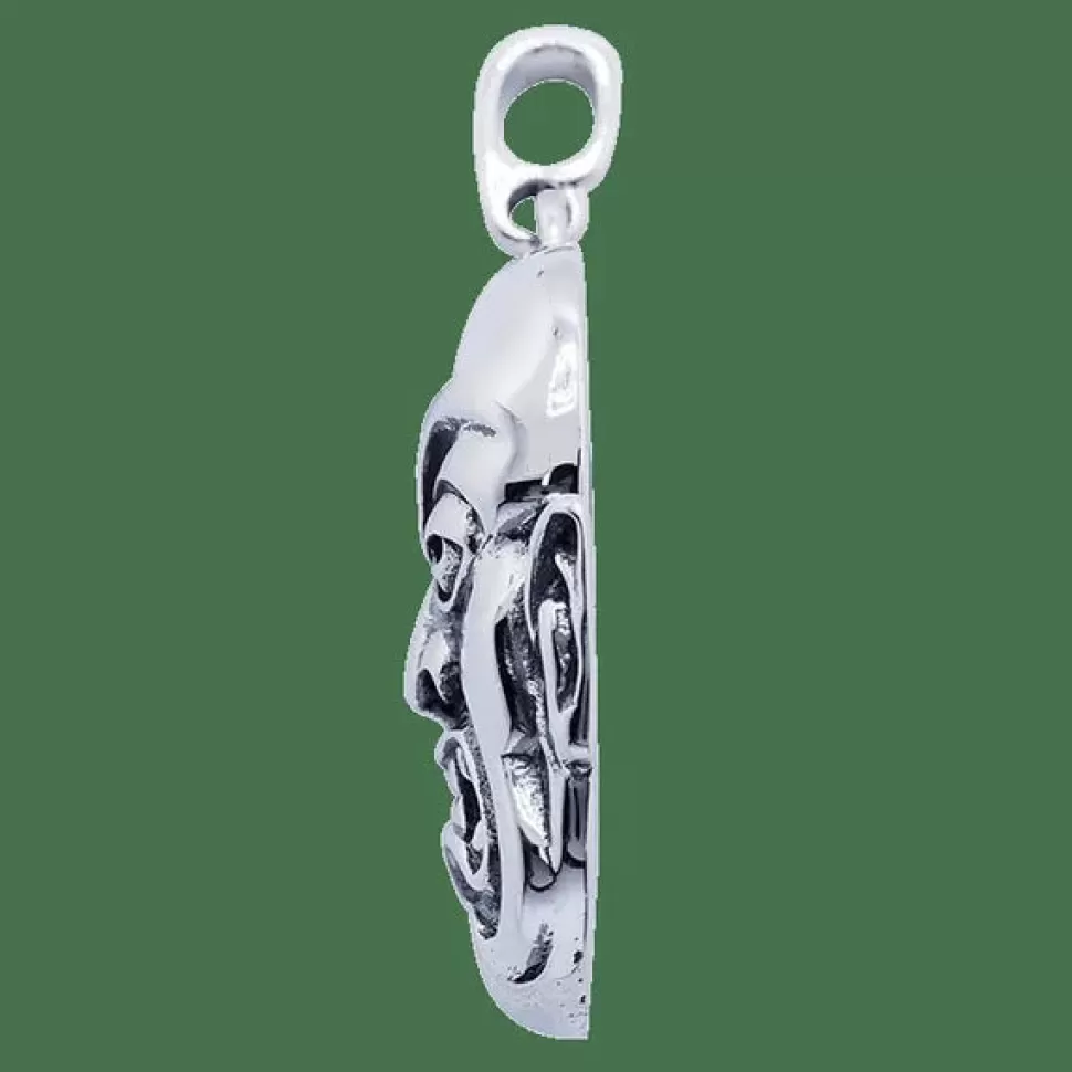 Trick Or Treat Studios Rob Zombie Phantom Creep Sterling Silver Pendant With Necklace* Jewelry