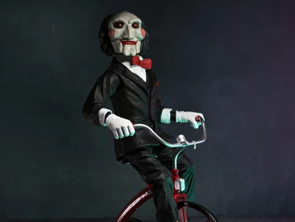 NECA Saw Billy The Puppet On Tricycle 12" Action Figure* Action Figures