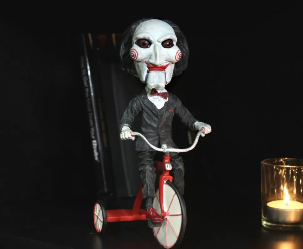 NECA Saw Puppet On Tricycle Head Knocker* Bobbleheads