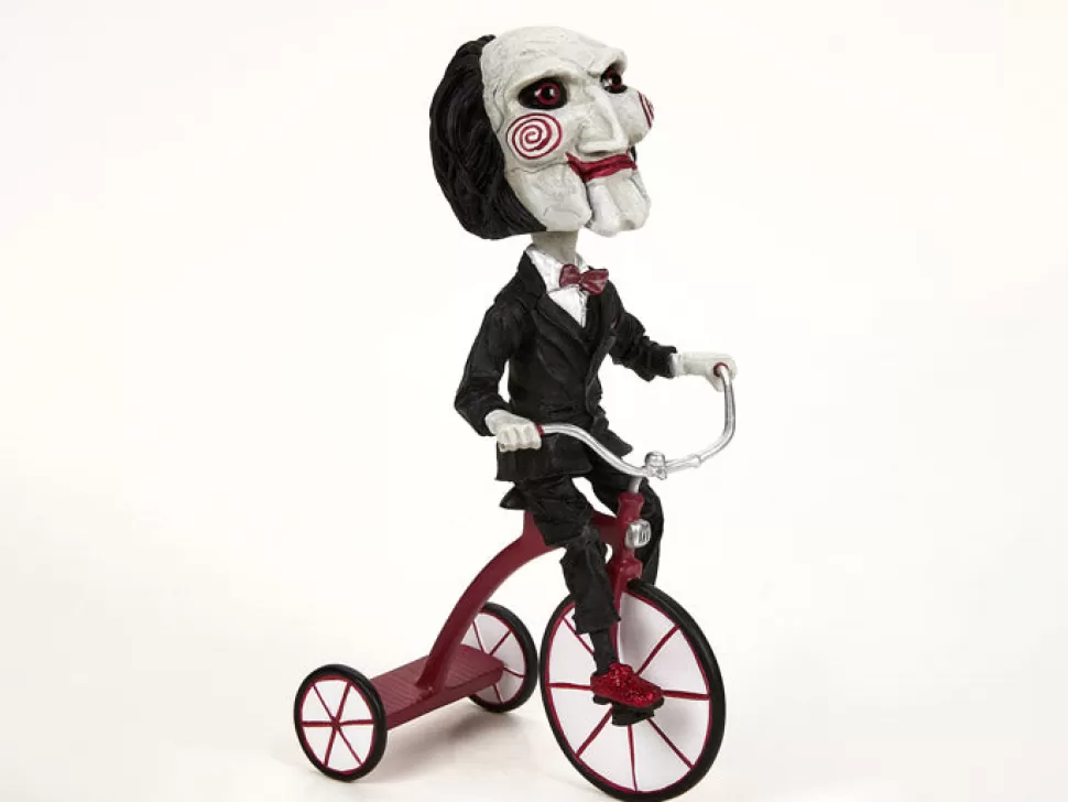 NECA Saw Puppet On Tricycle Head Knocker* Bobbleheads