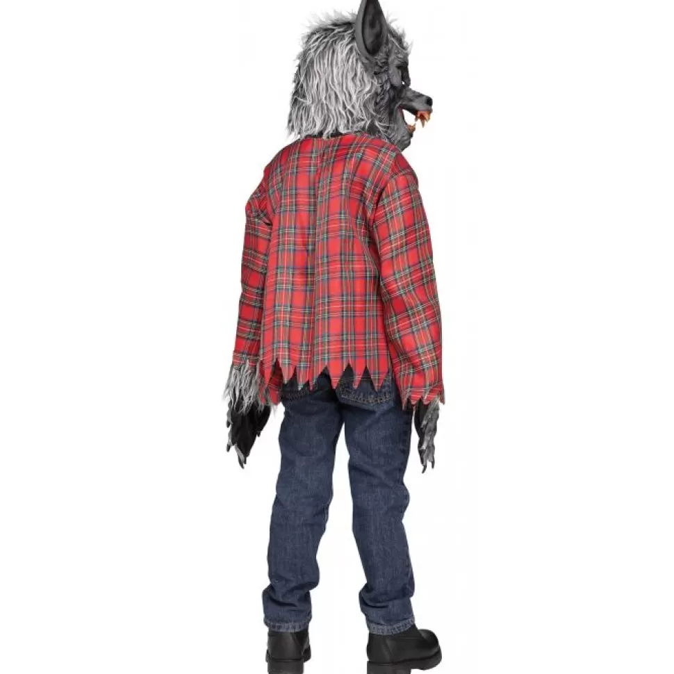 Fun World Silver And Grey Werewolf Child Costume* Children'S Costumes